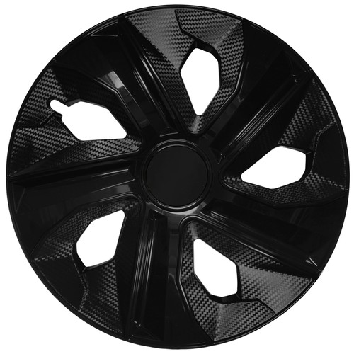 Radkappen zoll schwarz 4x - 14,