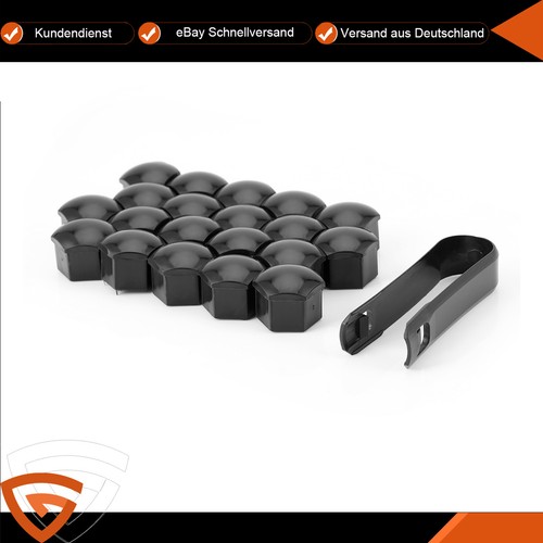 17mm radschrauben set schwarz - radschrauben,